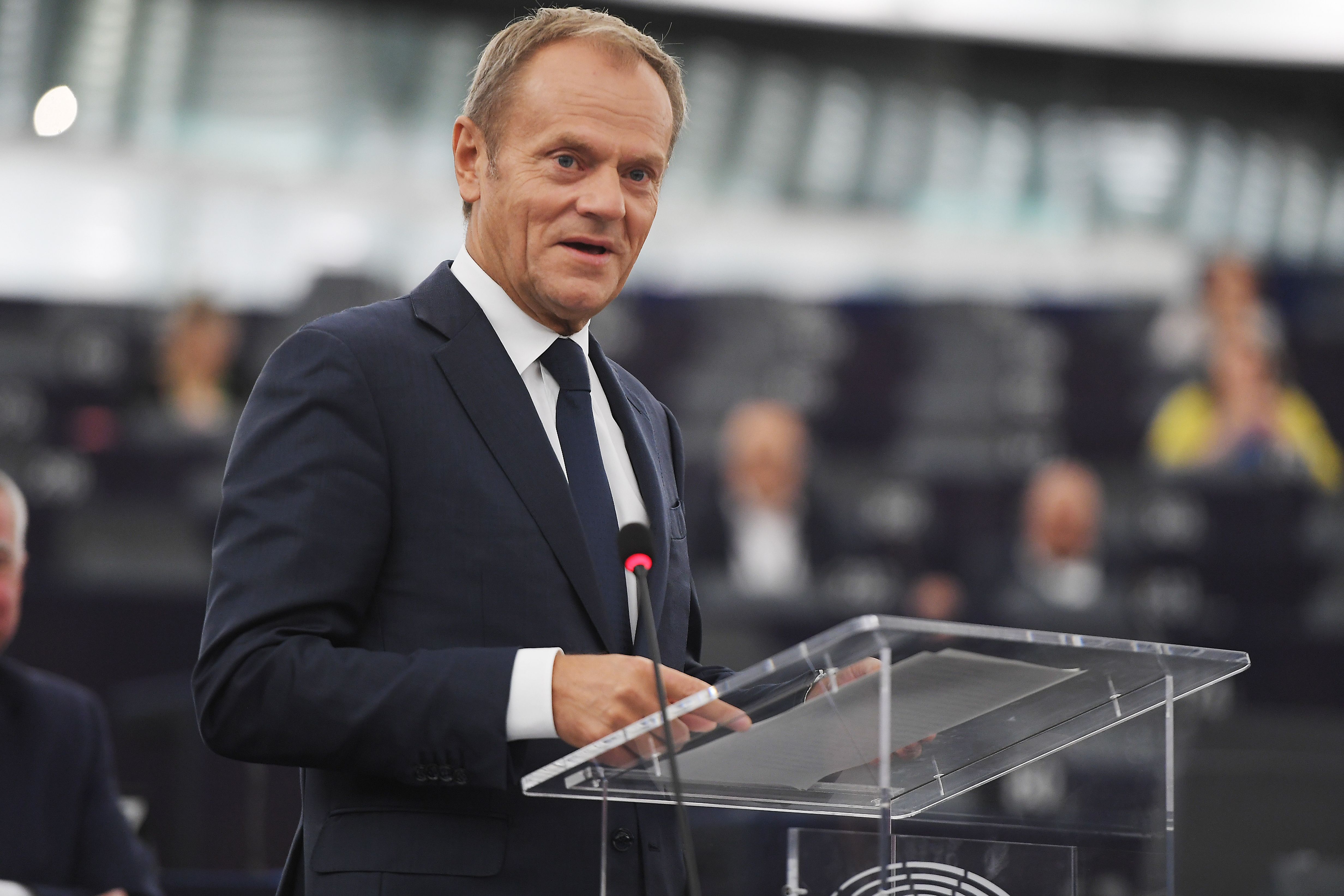 Presiden Dewan Uni Eropa Donald Tusk