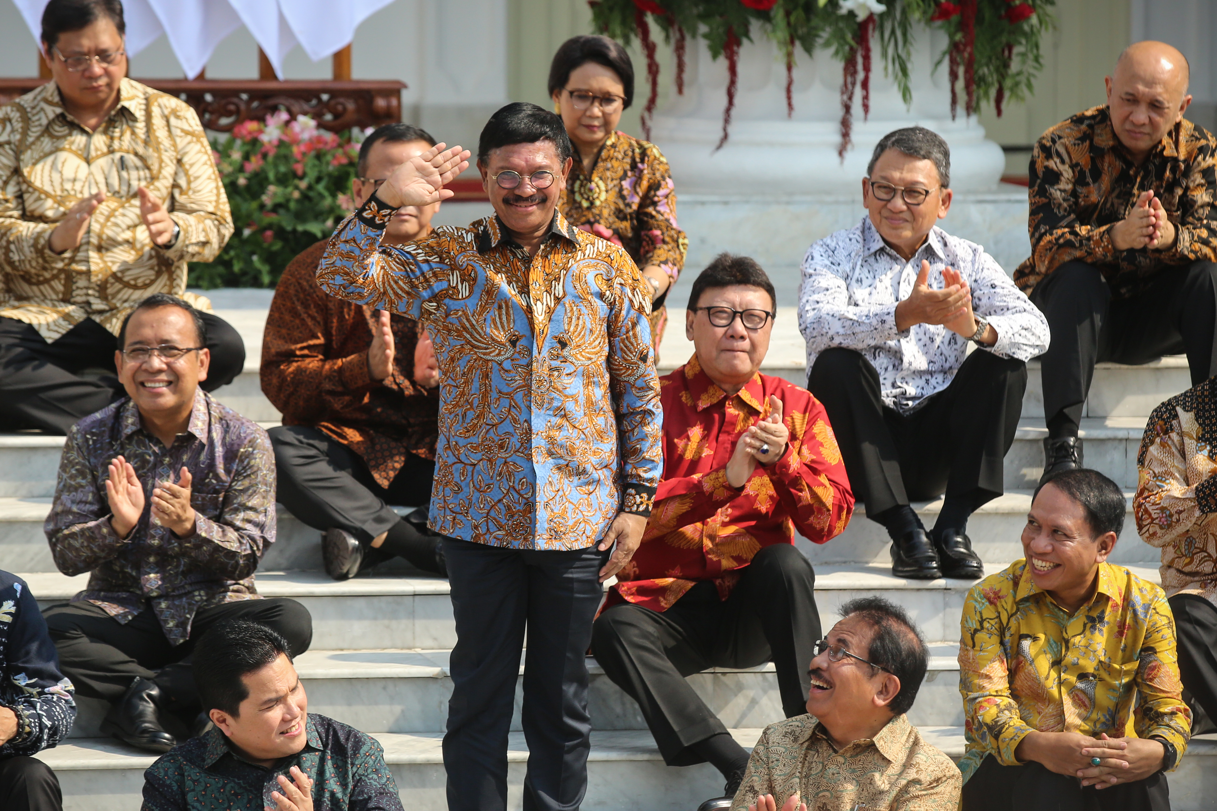 Menteri Komunikasi dan Informatika Johnny G Plate