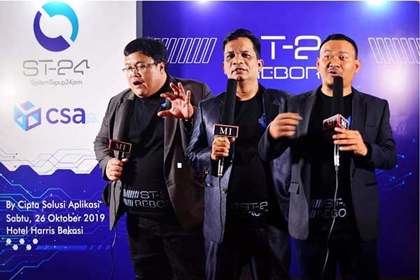 PT Cipta Solusi Aplikasi (CSA) meluncurkan aplikasi ST24 sebagai end to end system, yang menyediakan layanan transaksi digital.