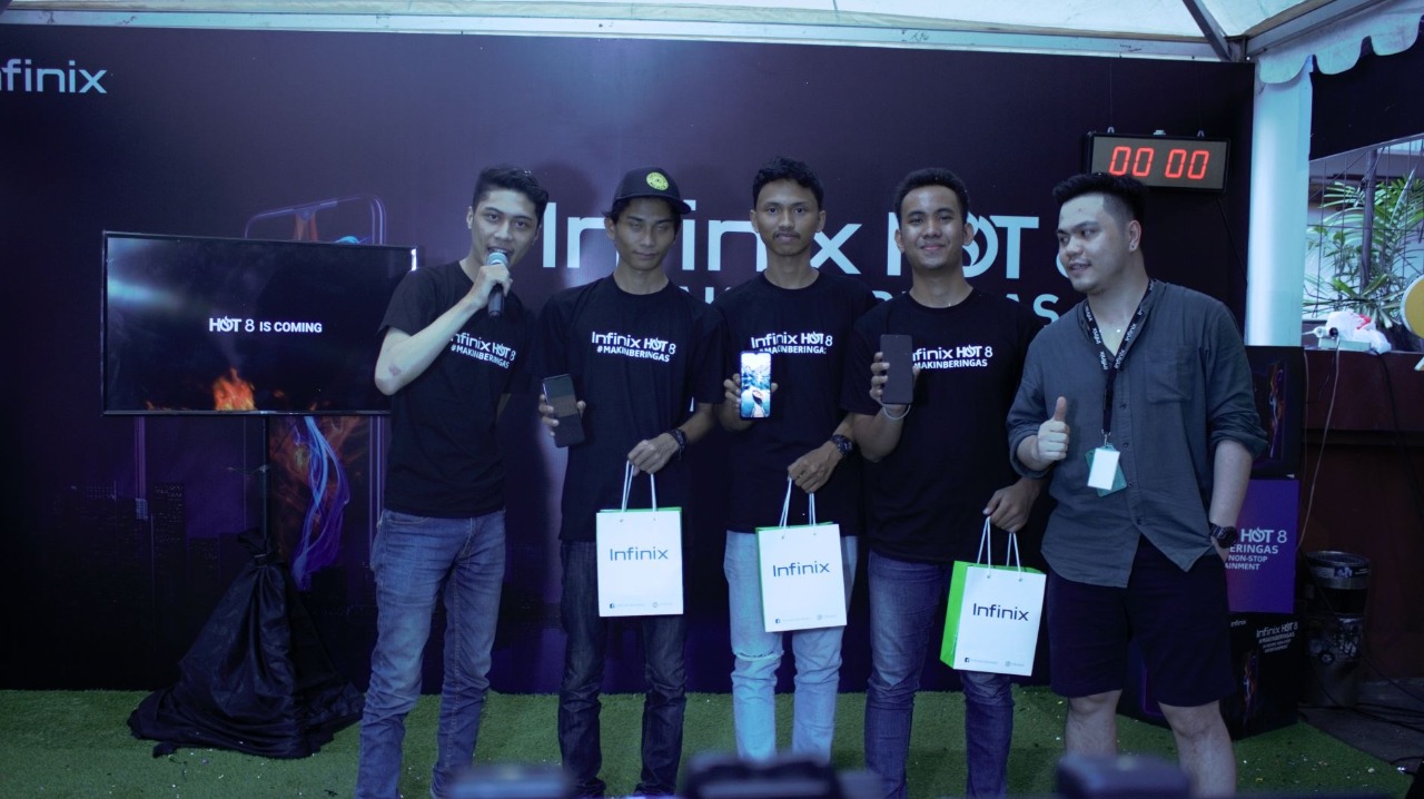 Tantangan main mobile game dan movie streaming dari Infinix Indonesia