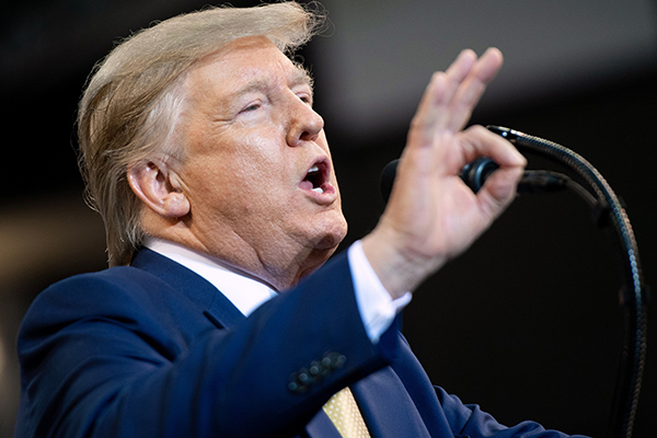 Presiden Amerika Serikat Donald Trump