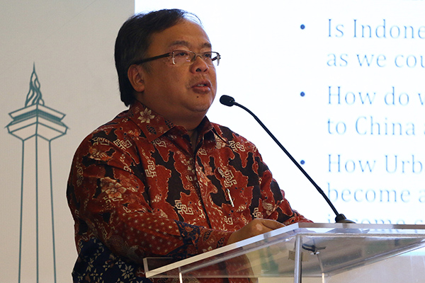 Menteri Perencanaan Pembangunan Nasional (PPN) Bambang Brodjonegoro