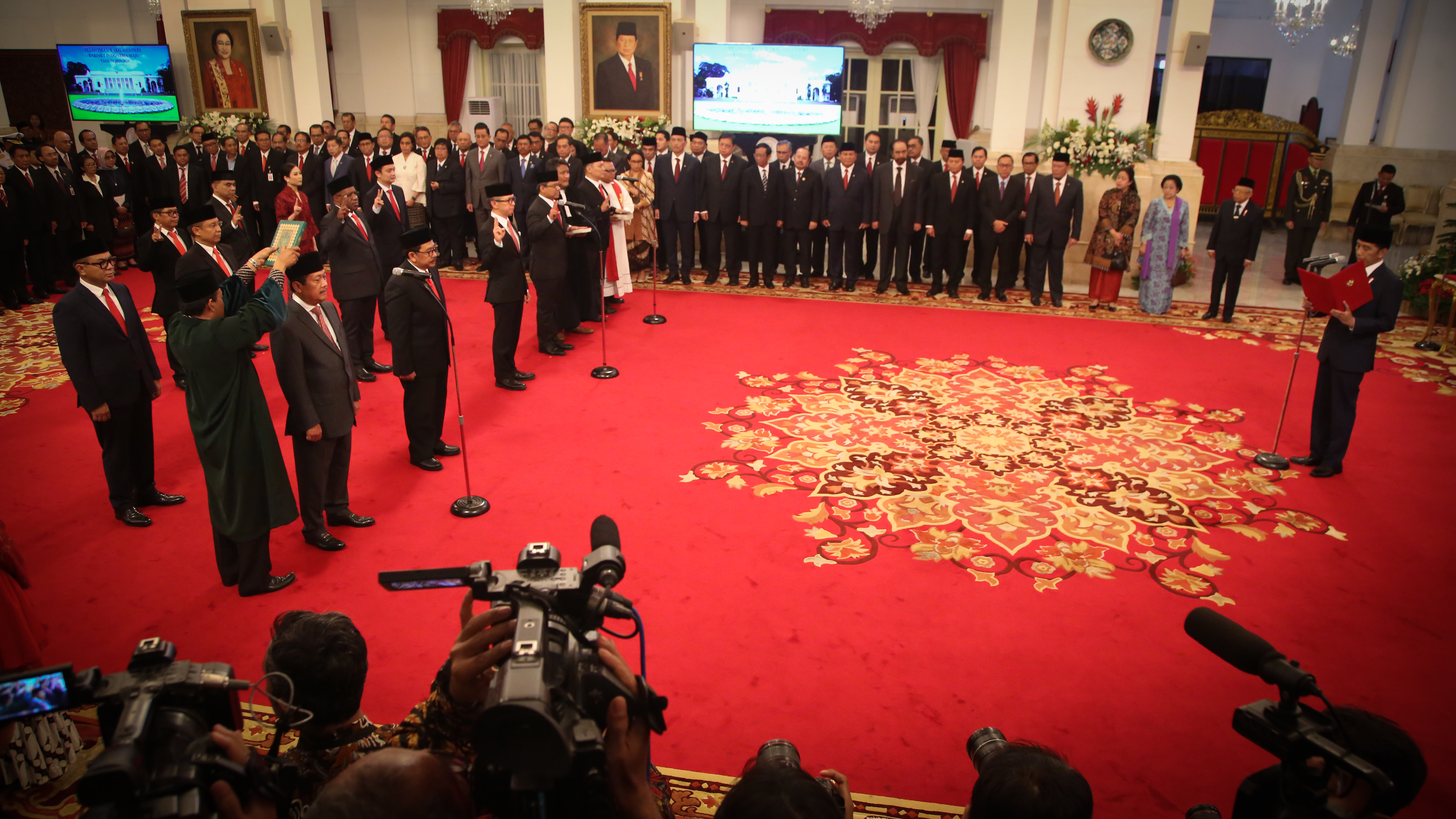 Pelantikan 12 Wakil Menteri dalam Kabinet Indonesia Maju