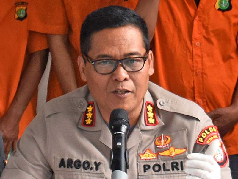 Kabidhumas Polda Metro Jaya Kombes Pol. Argo Yuwono .