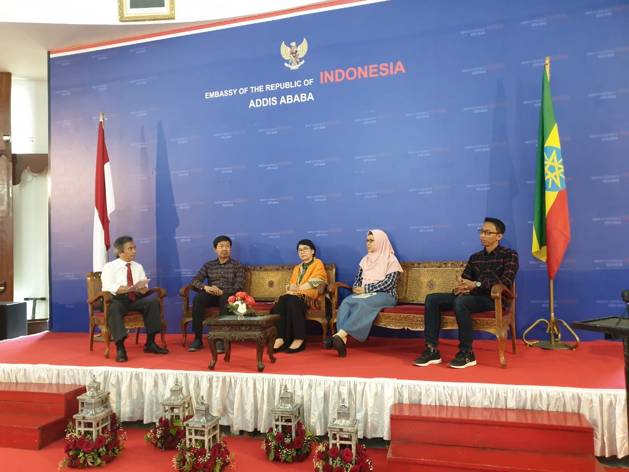 Universitas Airlangga mengunjungi Ethiopia dan diterima oleh KBRI Addis Ababa