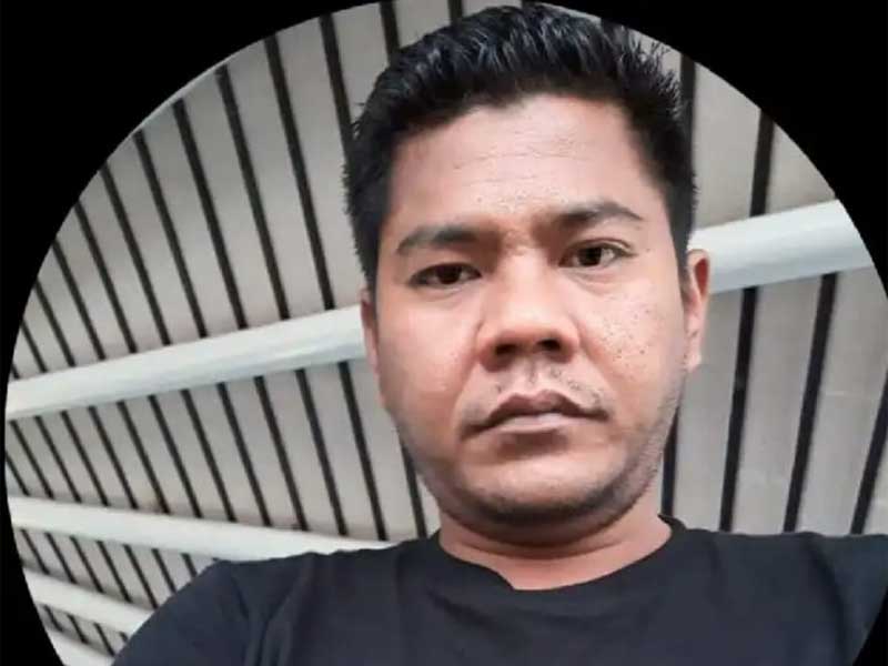 Aktivis Walhi Sumut Golfrid Siregar