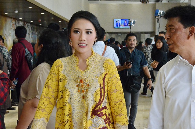 Anggota DPR RI Periode 2019-2024 terpilih Puteri Anneta Komarudin. 