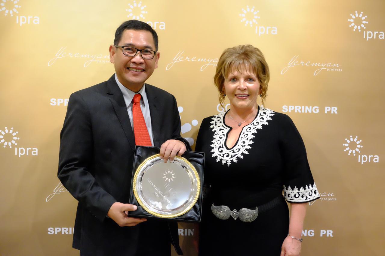 Telkom Raih 2 Penghargaan Golden World Award IPRA 2019