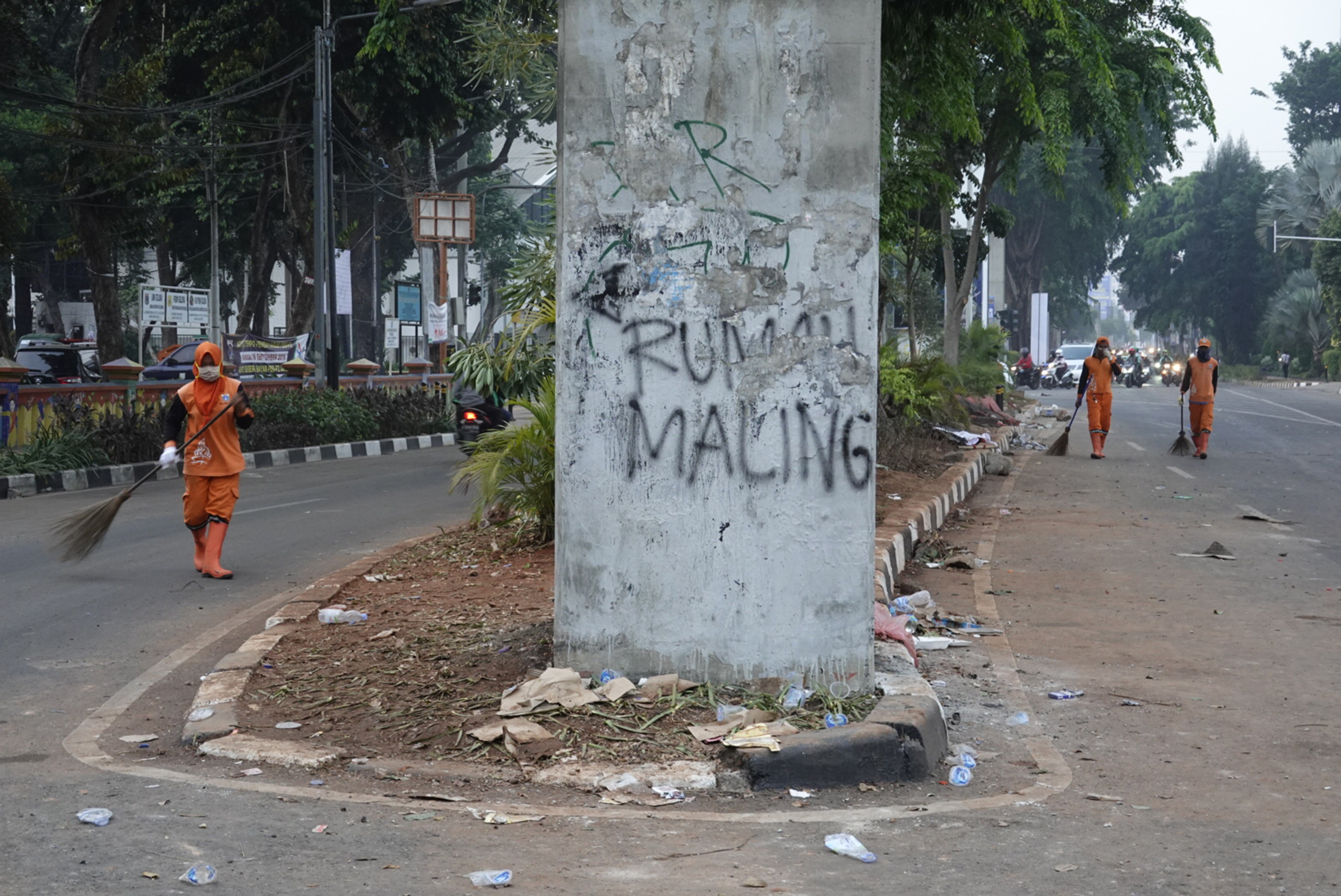 Pascademo, DLH Bersihkan 20 Ton Sampah