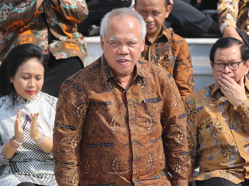 Menteri Pekerjaan Umum dan Perumahan Rakyat (PU-Pera) Basuki Hadimuljono