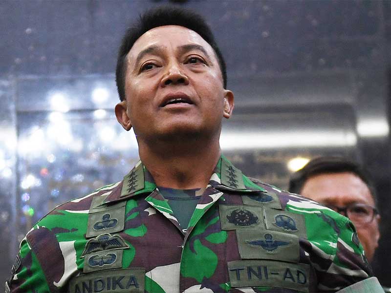 Kepala Staf TNI-AD Jenderal Andika Perkasa.