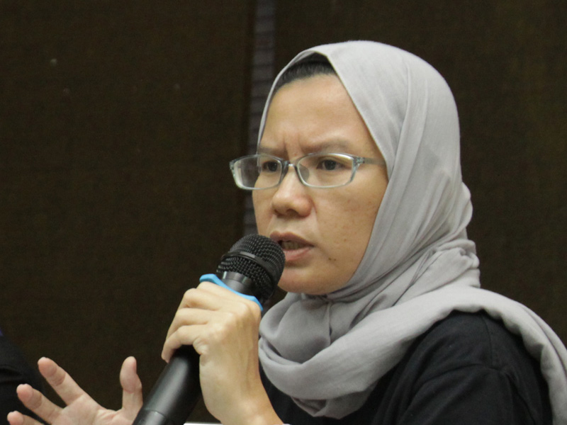 kooridnator KontraS Yati Andriyani