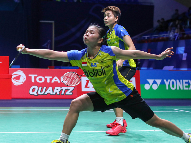 Ganda putri Greysia Polii/Apriyani Rahayu