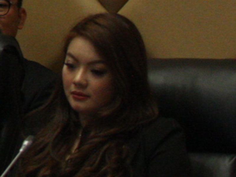 Anggota DPR Fraksi Partai NasDem Hillary Lasut