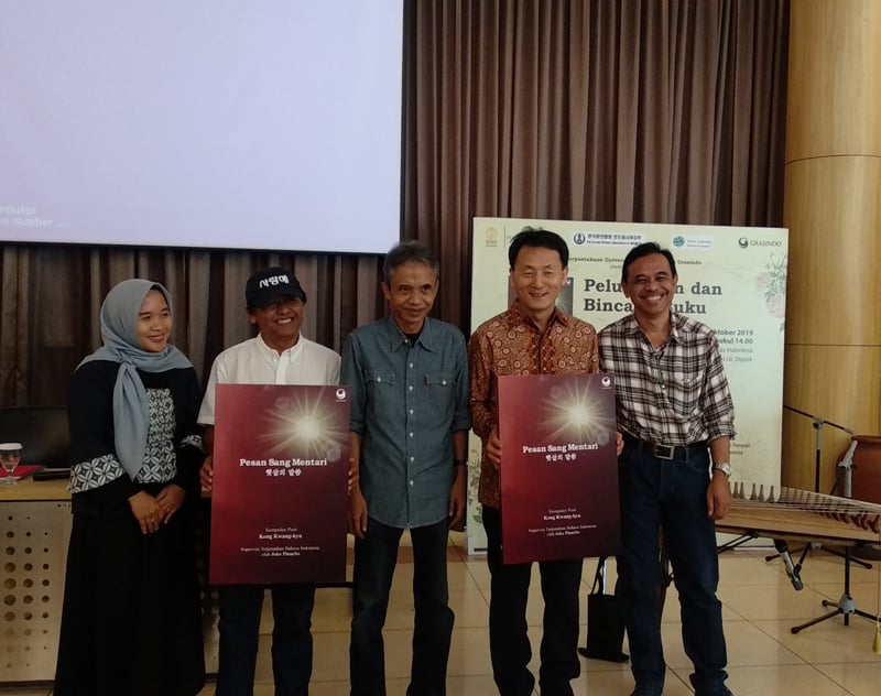 Penyair Korea Kong Kwang-kyu Terbitkan Puisi Bahasa Indonesia