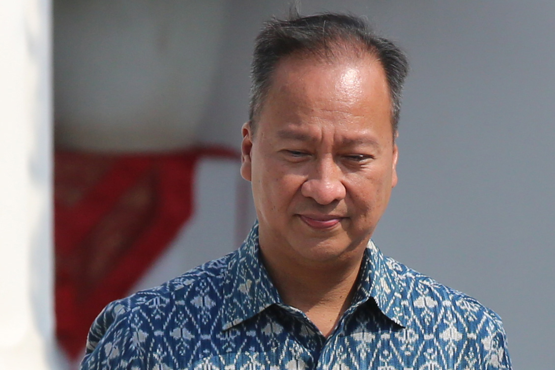 Menteri Perindustrian Agus Gumiwang Kartasasmita.