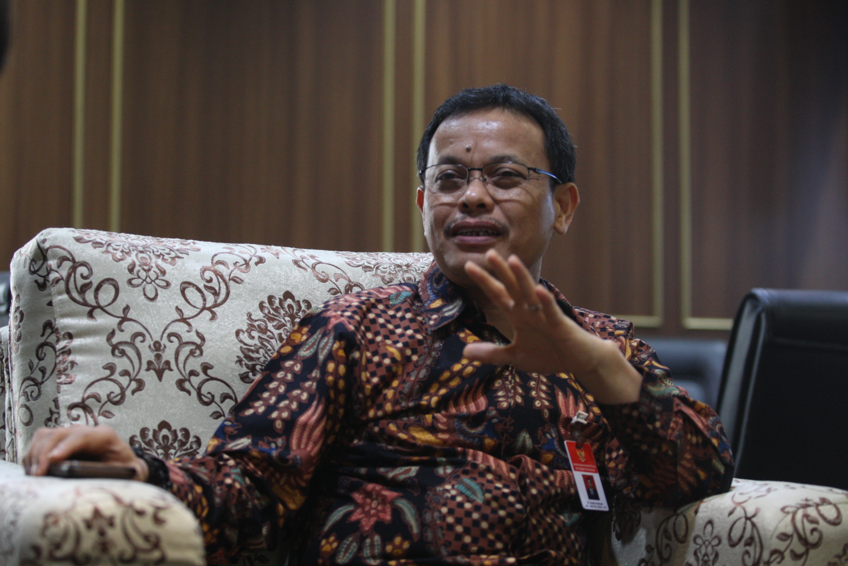 Sekjen Mahkamah Konstitusi (MK) Guntur Hamzah