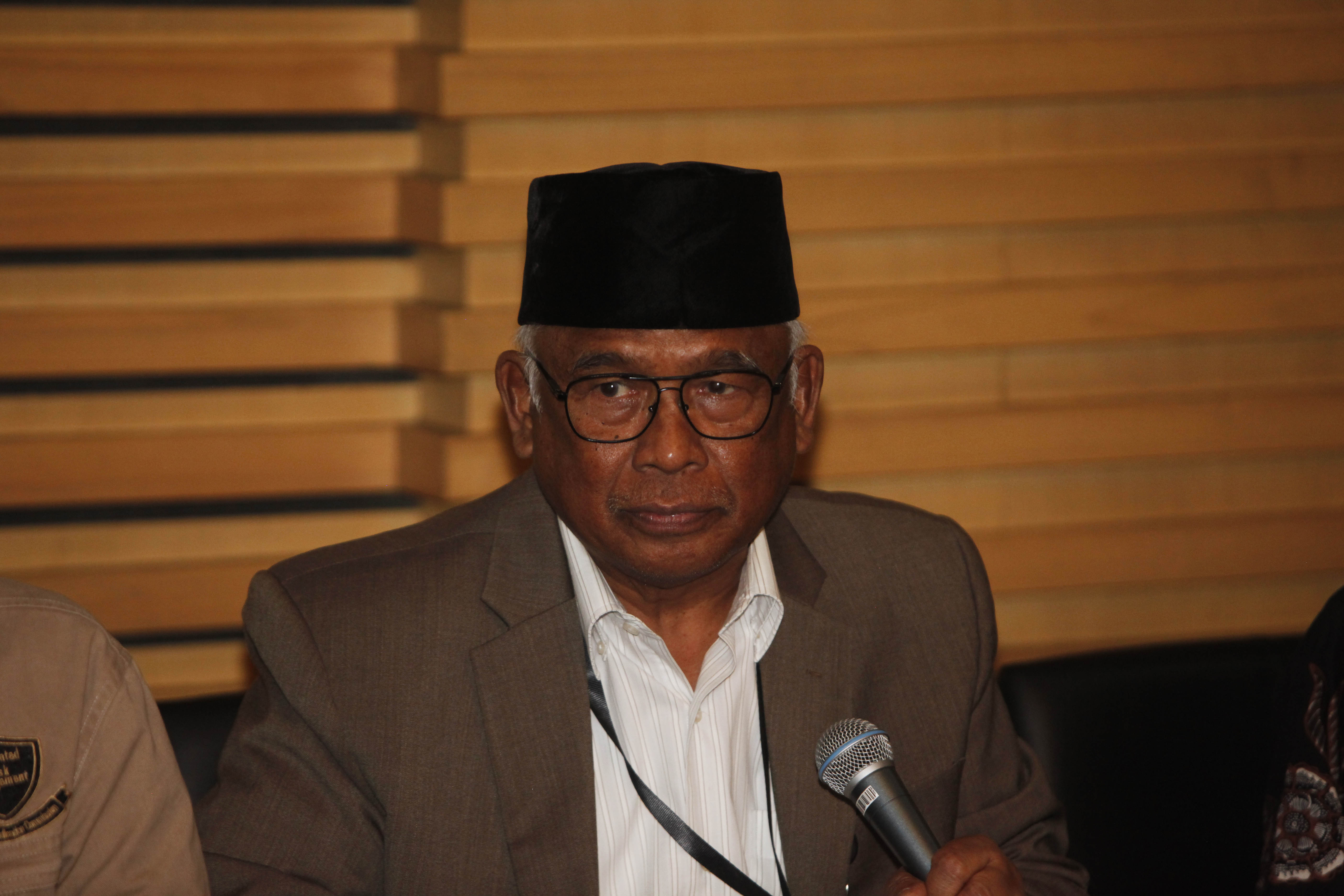 Mantan Ketua KPK Taufiequrachman Ruki