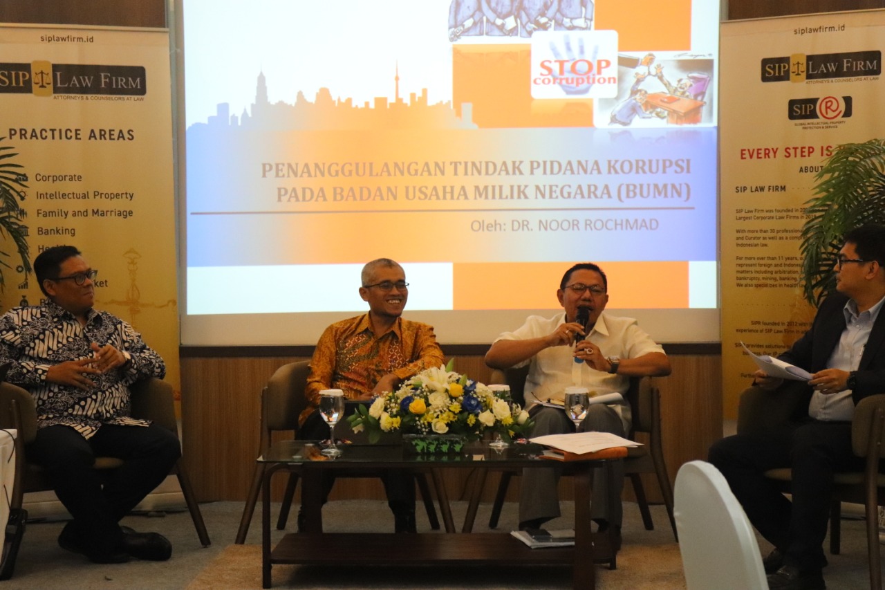 Diskusi soal  Keputusan Bisnis & Tindak Pidana Korupsi dalam Pengelolaan Perseroan BUMN