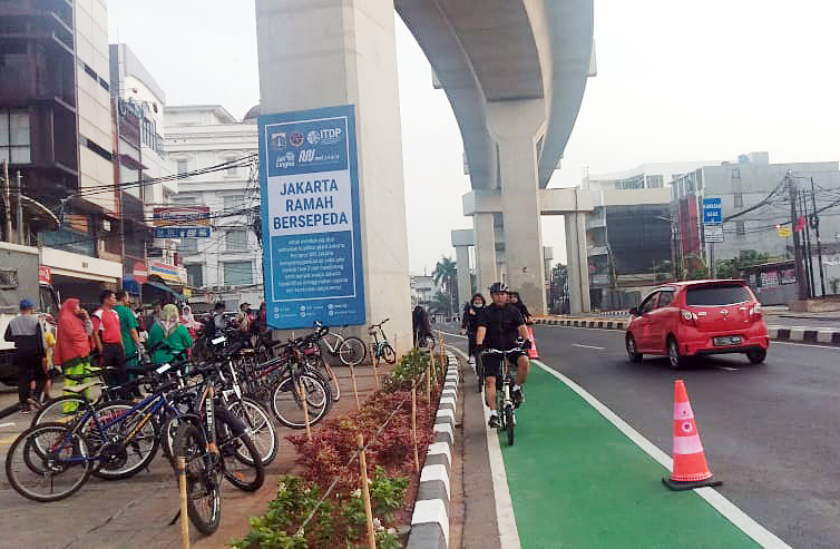 Jalur Sepeda Fase 2 Sepi Peminat