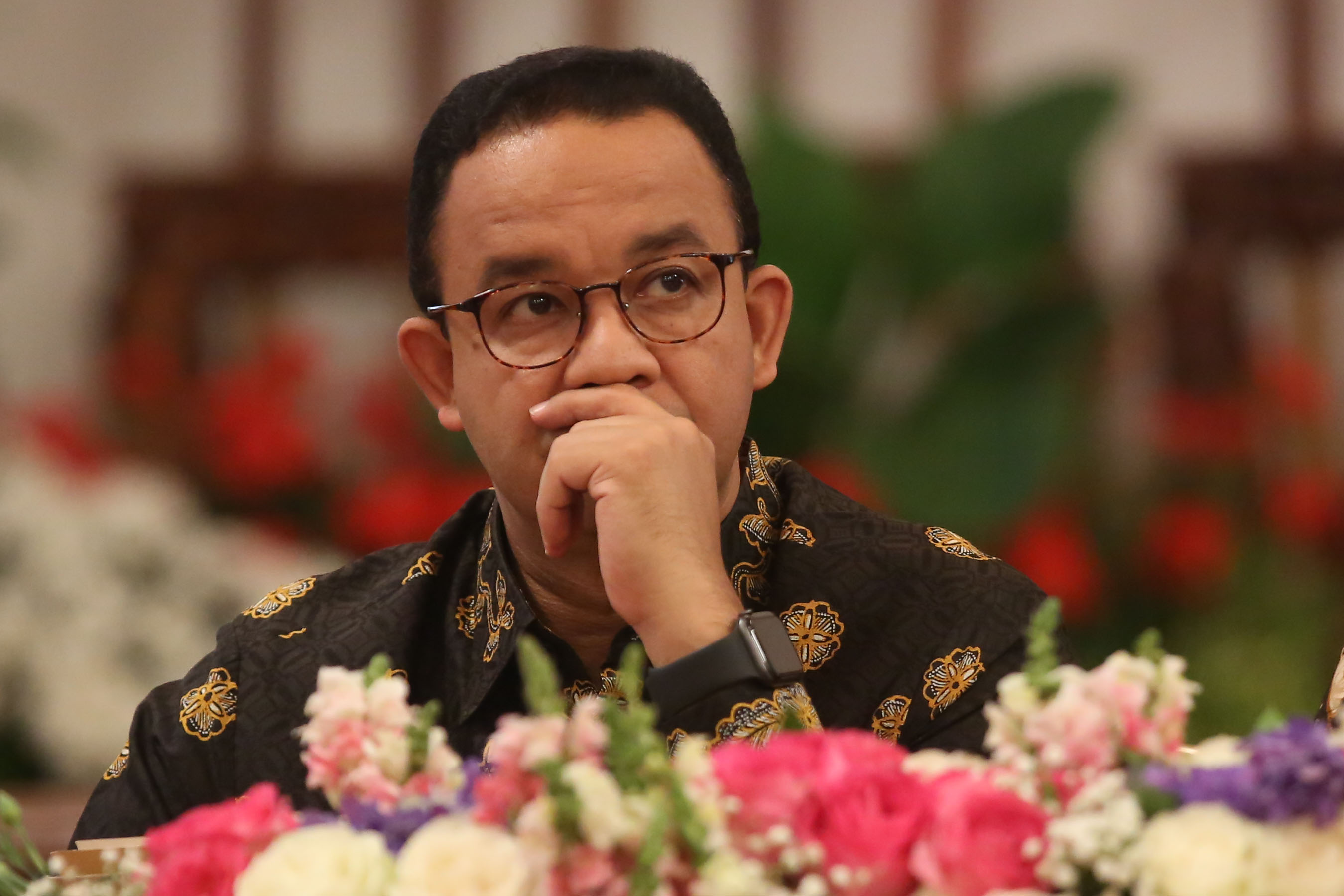 Gubernur DKI Jakarta imbau masyarakat tidak turun ke jalan saat pelantikan Presiden dan Wakil Presiden di Gedung MPR/DPR hari ini. 