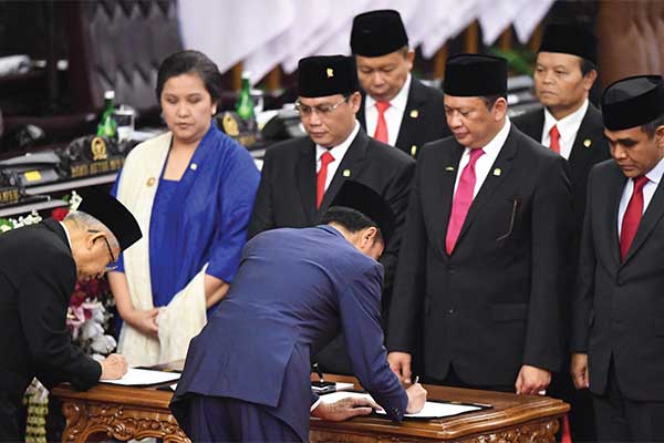 Pelantikan Presdien dan Wapres 2019-2024: