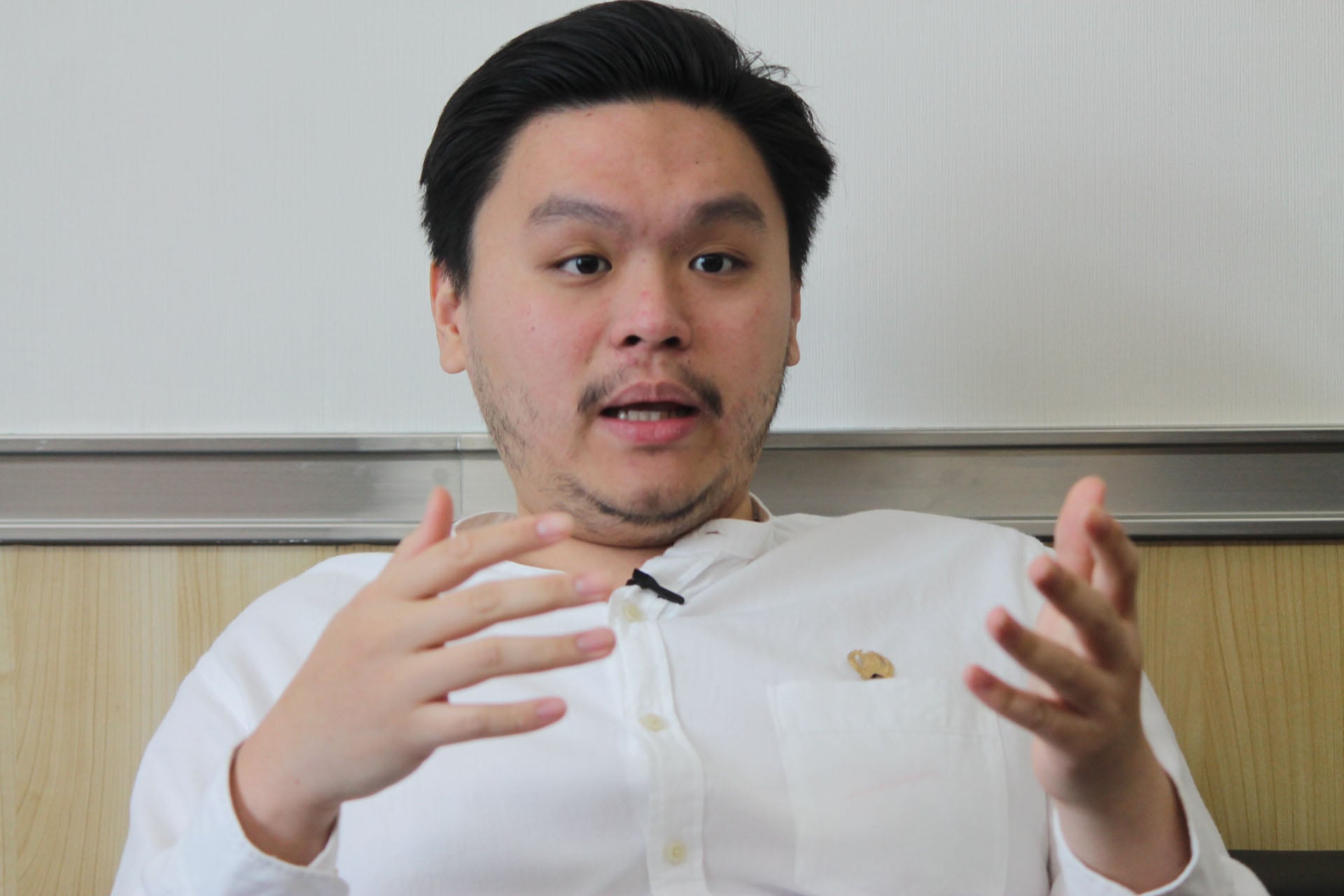 Anggota Fraksi Partai Solidaritas Indonesia (PSI) di DPRD DKI William Aditya Sarana 