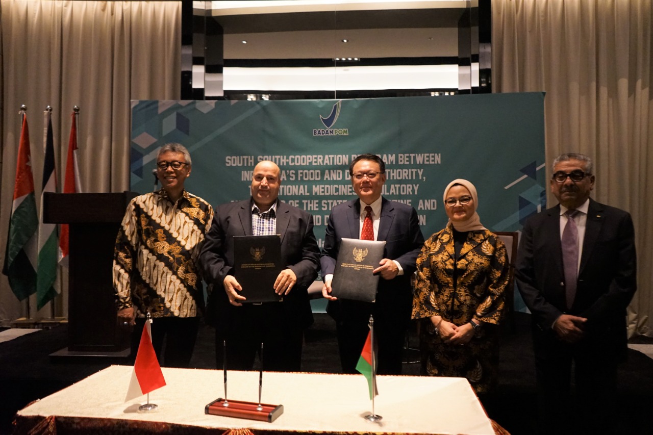 Kerja sama BPOM dan Palestina