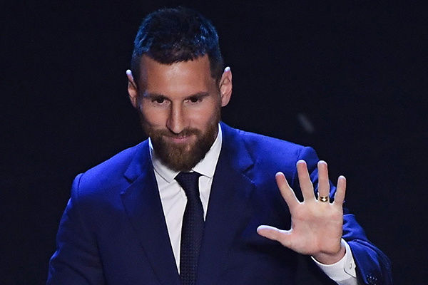 Megabintang klub Barcelona, Lionel Messi