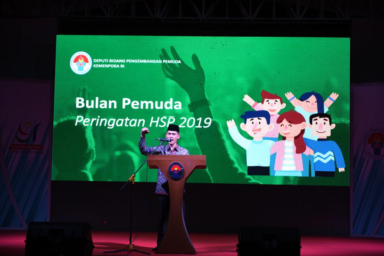 Semarakkan Hari Sumpah Pemuda, Kemenpora Luncurkan Bulan Pemuda 