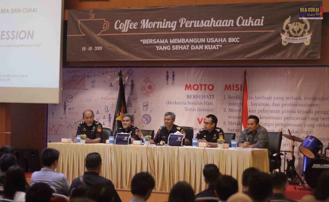 Bea Cukai Bogor adakan ‘Coffee Morning’ pada Selasa (01/10) lalu. 