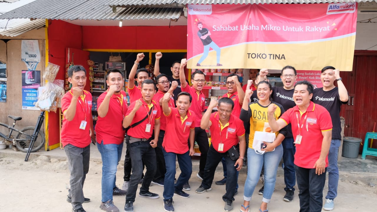 Tokomodal bantu renovasi warung
