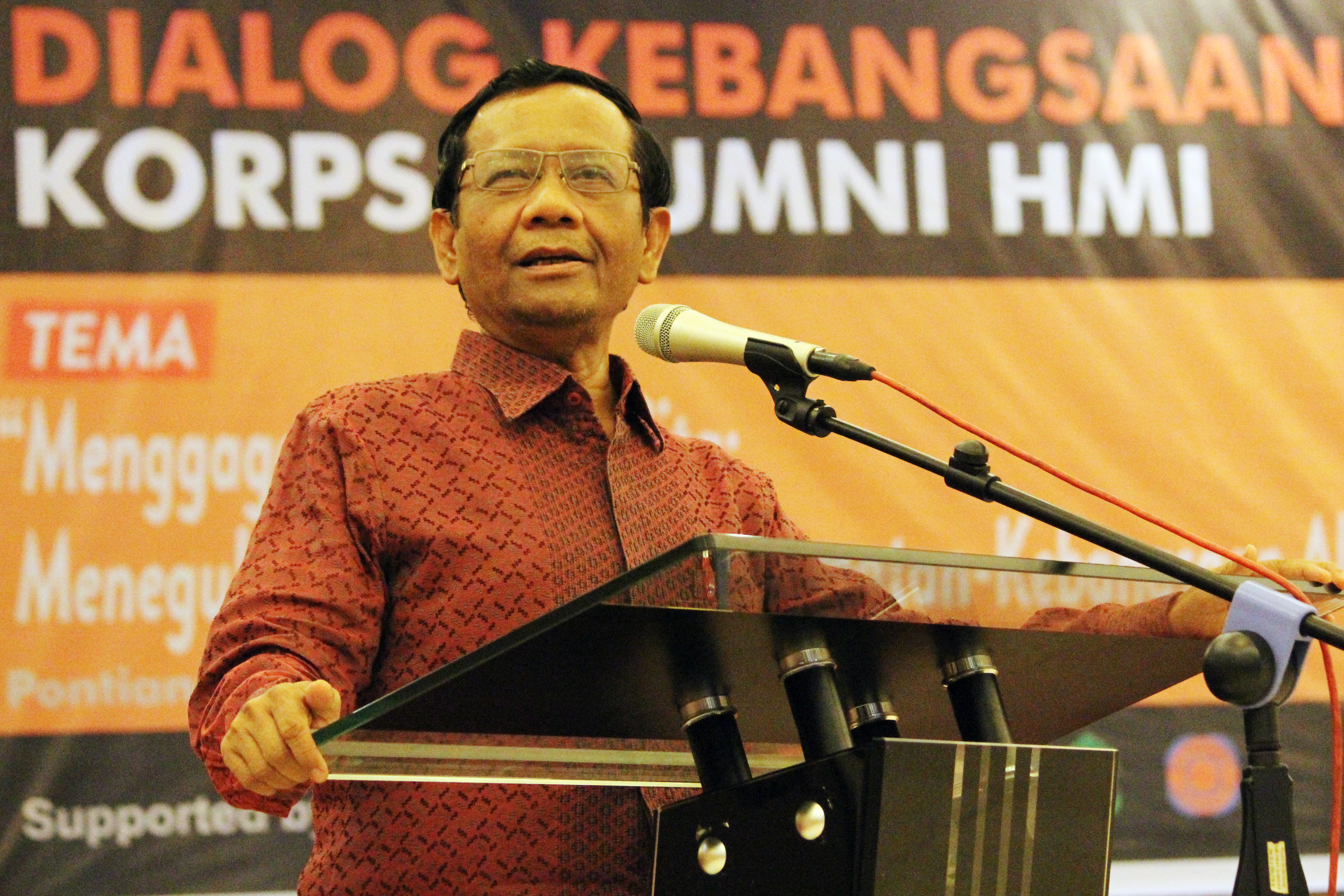 Menkopolhukam Mahfud MD