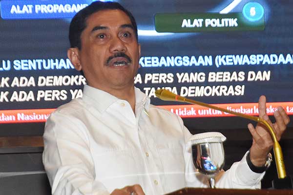 Kepala BNPT Suhardi Alius