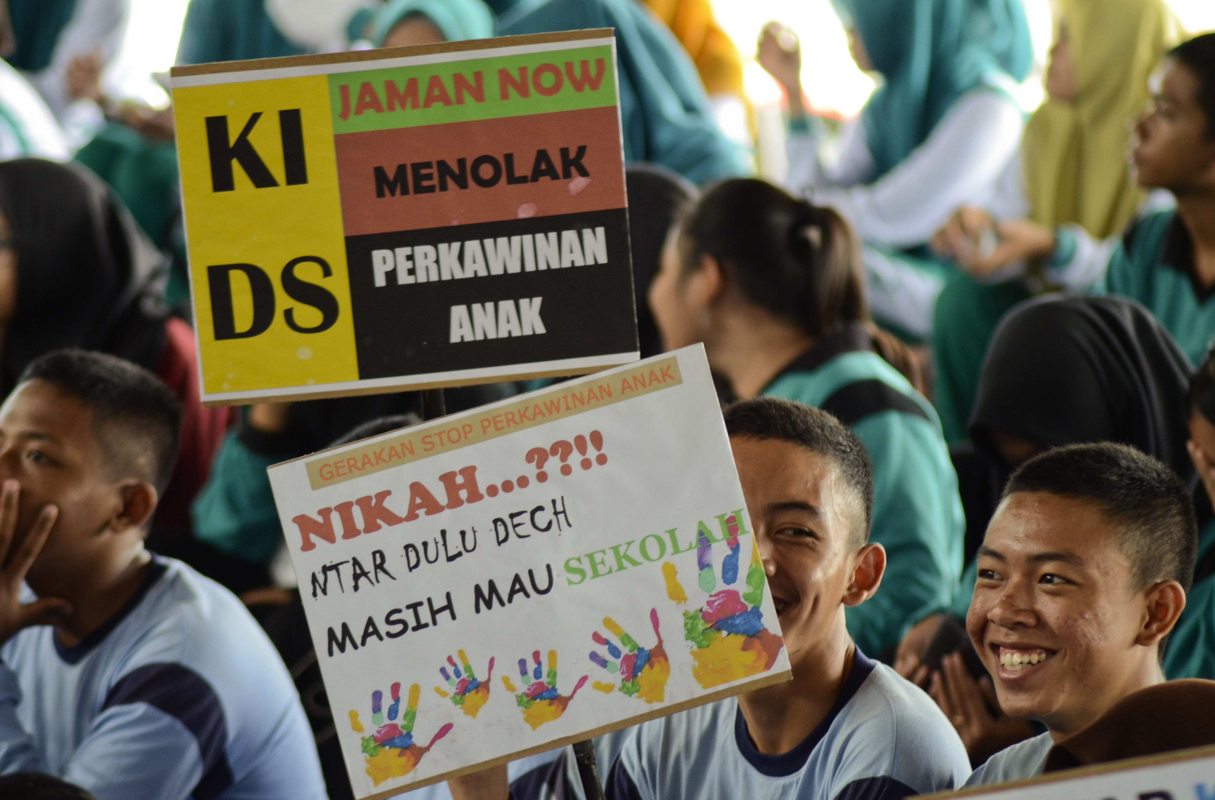 ilustrasi -- penolakan perkawinan di usia dini