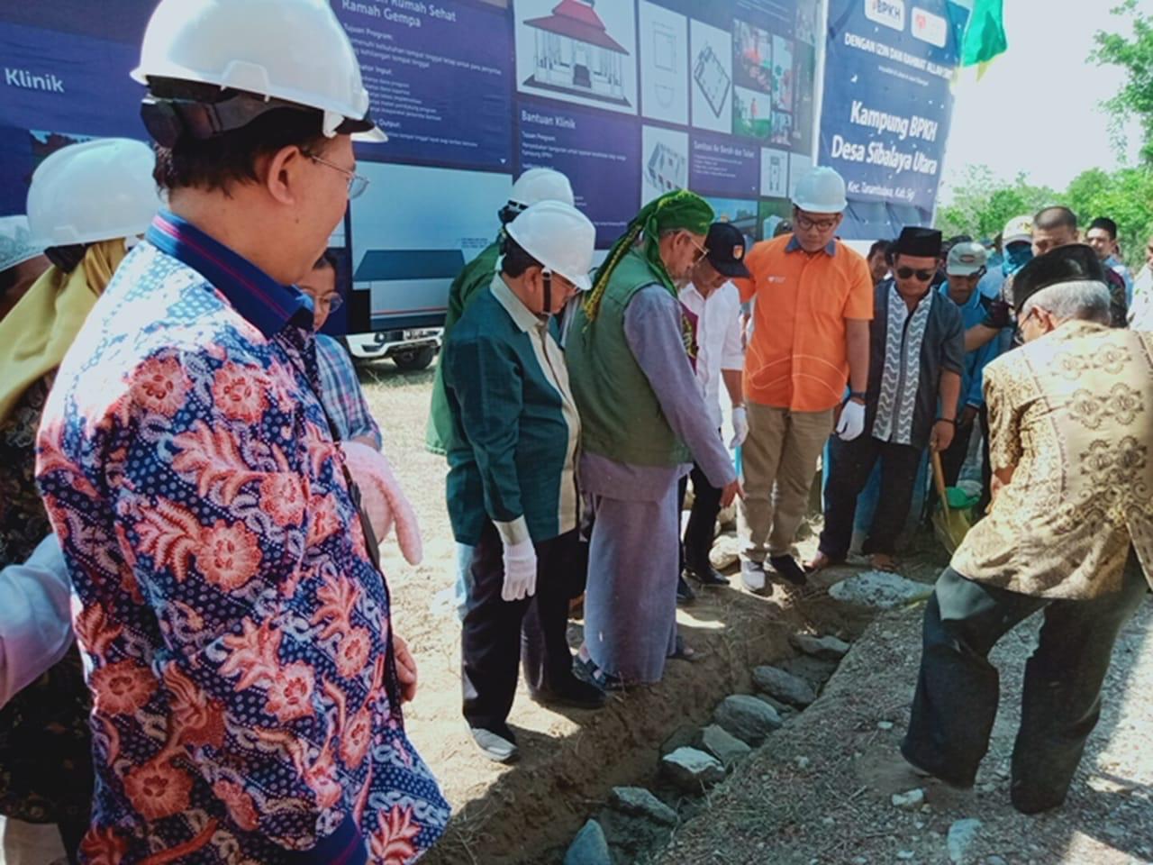 Pembangunan kampung BPKH di Sigi