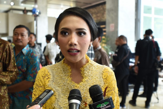 Puteri Komarudin Ingin Tingkatkan Citra Positif DPR