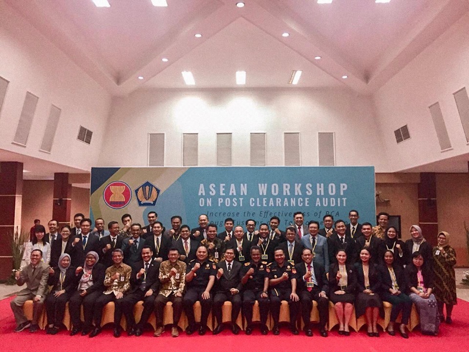 ASEAN Workshop on Post Clearance Audit dengan tema ‘Increasing The Effectiveness of PCA Through Customs and Tax Cooperation’ di Jakarta.