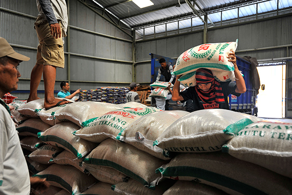 Harga beras stabil di musim kemarau