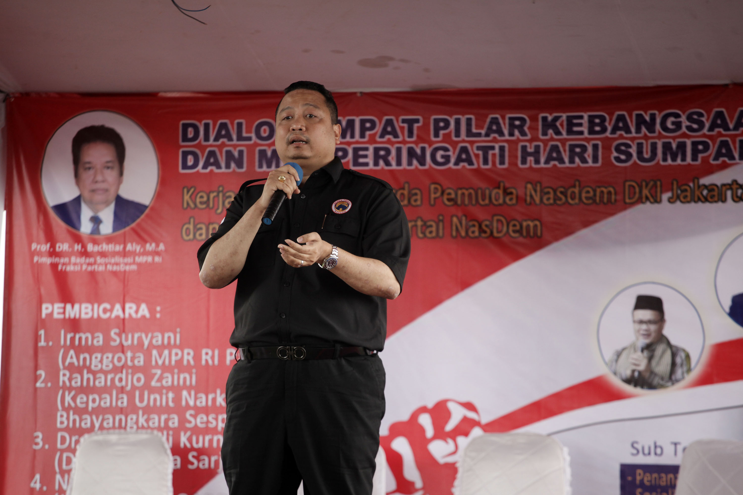 Anggota DPRD DKI Fraksi NasDem Jakarta Nova Paloh