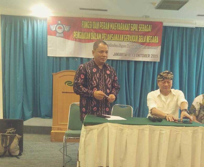  Suaib Didu terpilih sebagai Ketua Umum Gerakan Bela Negara melalui Musyawarah Nasional (Munas)