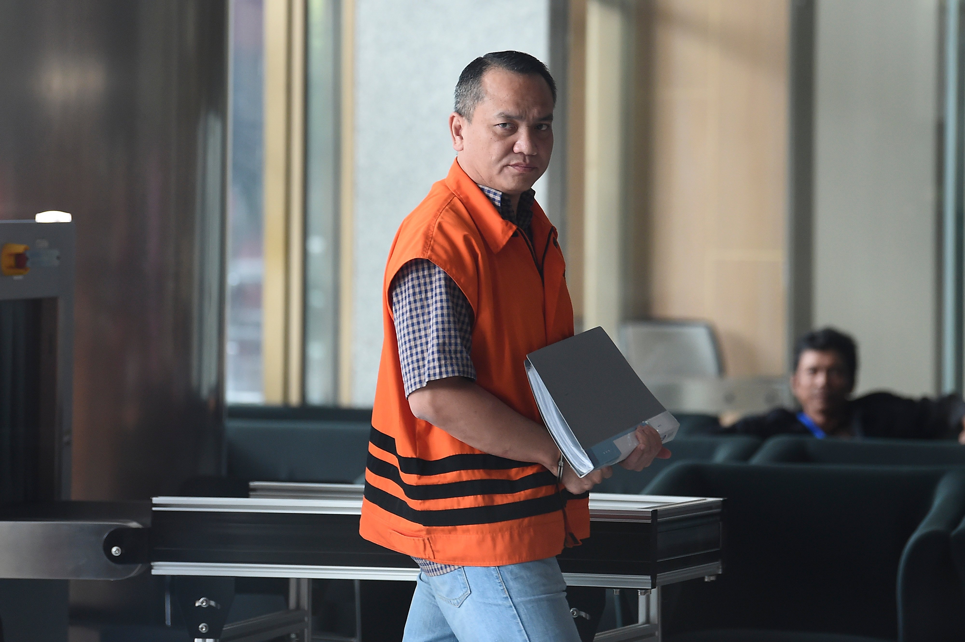 Mantan Direktur keuangan PT Angkasa Pura II Andra Y Agussalam