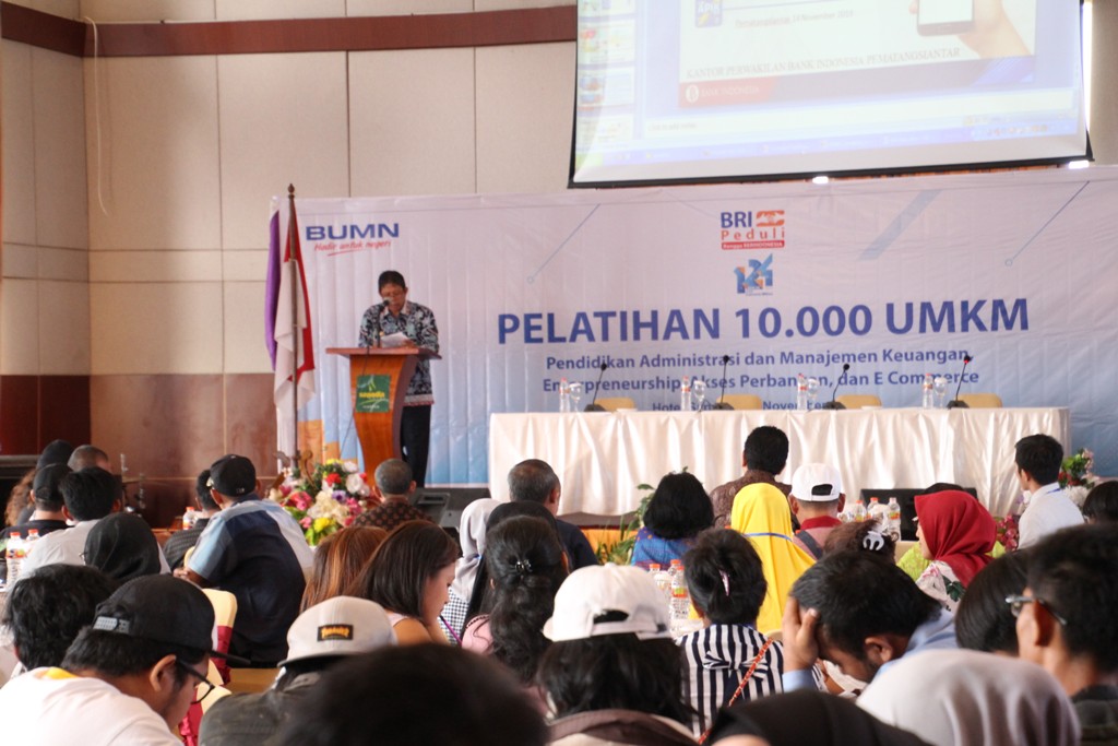 BRI memberi pelatihan kepada 10.000 UMKM di Kota Pematangsiantar, Sumatra Utara