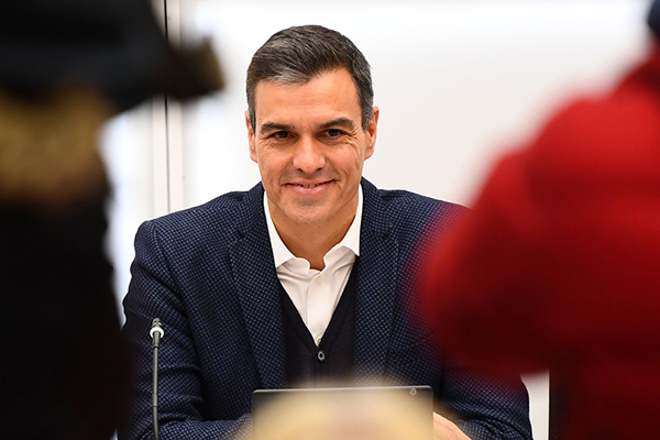 Perdana Menteri Pedro Sanchez