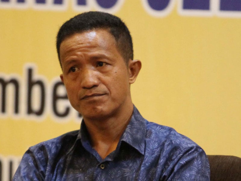 Peneliti Forum Masyarakat Peduli Parlemen Lucius Karus