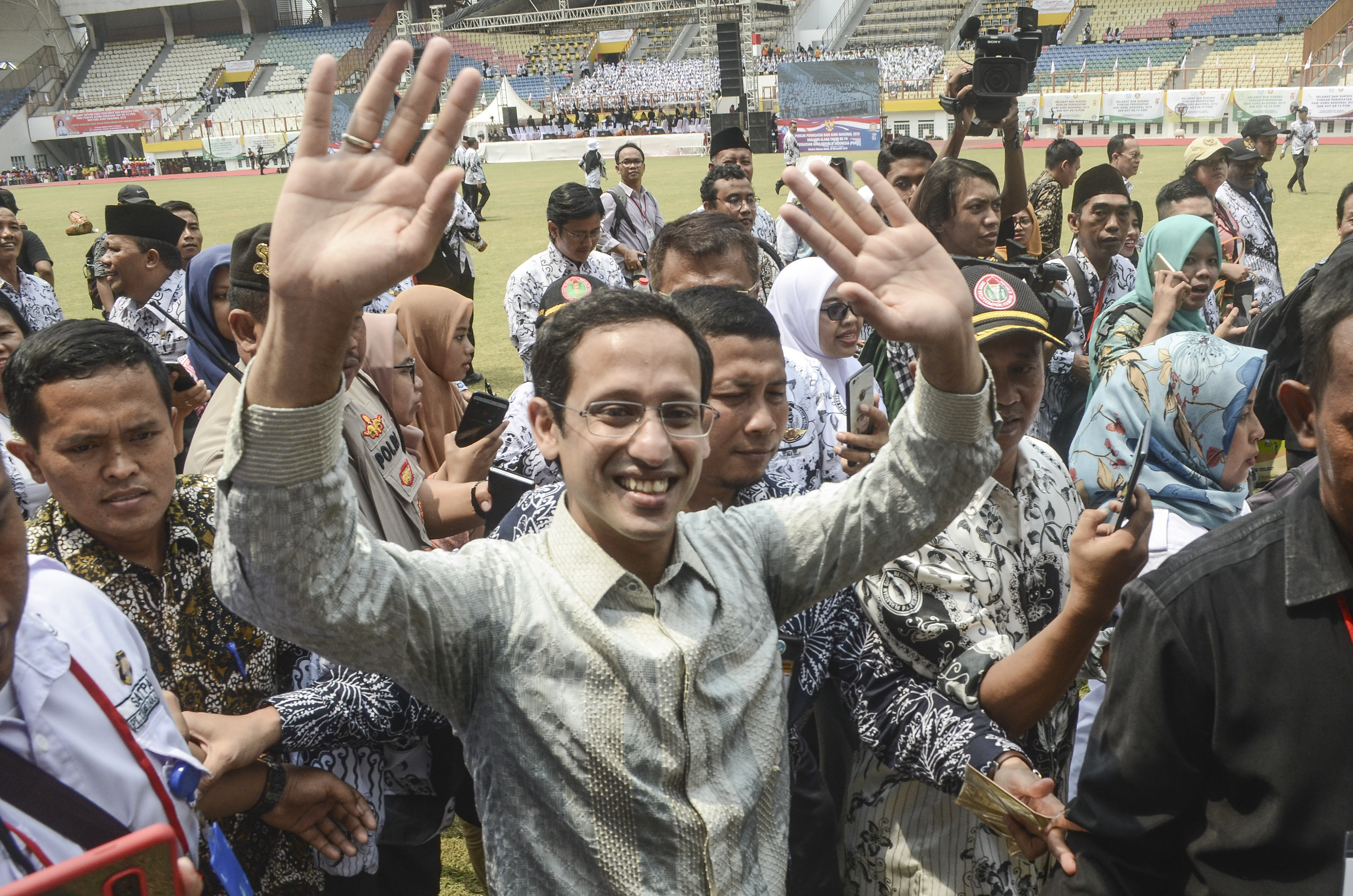 Menteri Pendidikan dan Kebudayaan (Mendikbud) Nadiem Makarim