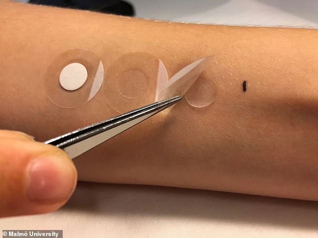 Plester pendeteksi kanker kulit.