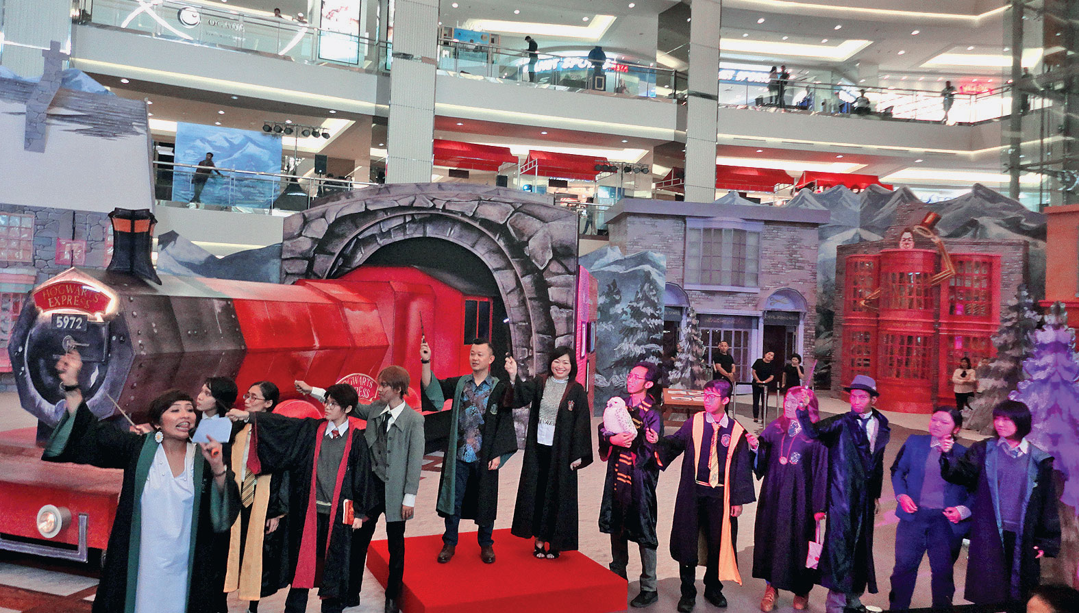 Acara Holiday at Mal Taman Anggrek with Harry Potter 