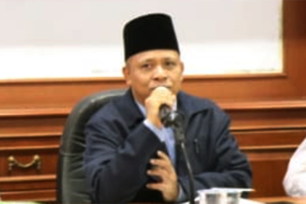 Rektor Universitas Islam Negeri (UIN) Sultan Syarif Kasim (Suska) Riau Profesor Akhmad Mujahidin 