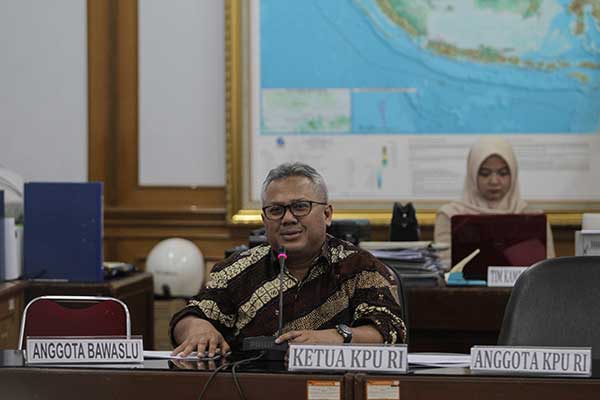 Komisi Pemilihan Umum (KPU) RI Arief Budiman